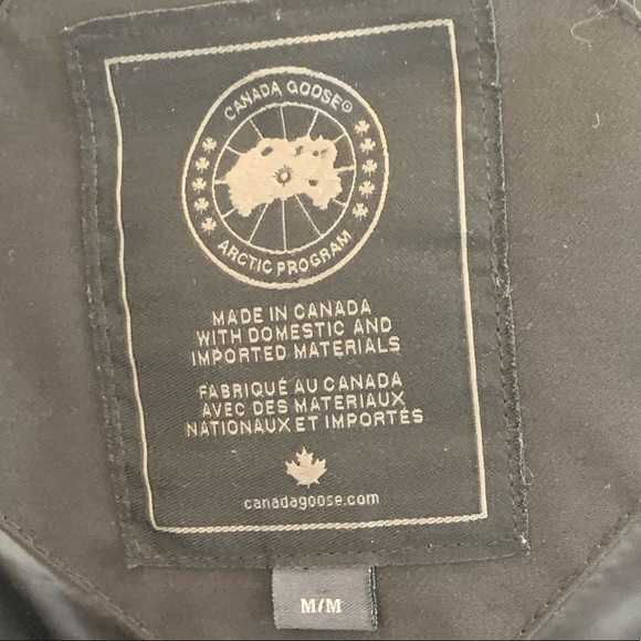 AUTH CANADA GOOSE BLACK LIMITED EDITION FOR BARNEY’s DOWN COAT SIZE US M EUC - Picture 5 of 16